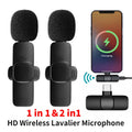 Wireless Dual Mic for Clear Sound